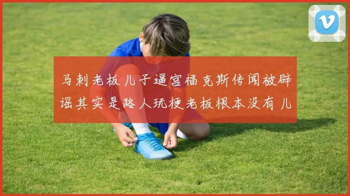 马刺老板儿子逼宫福克斯传闻被辟谣其实是路人玩梗老板根本没有儿子